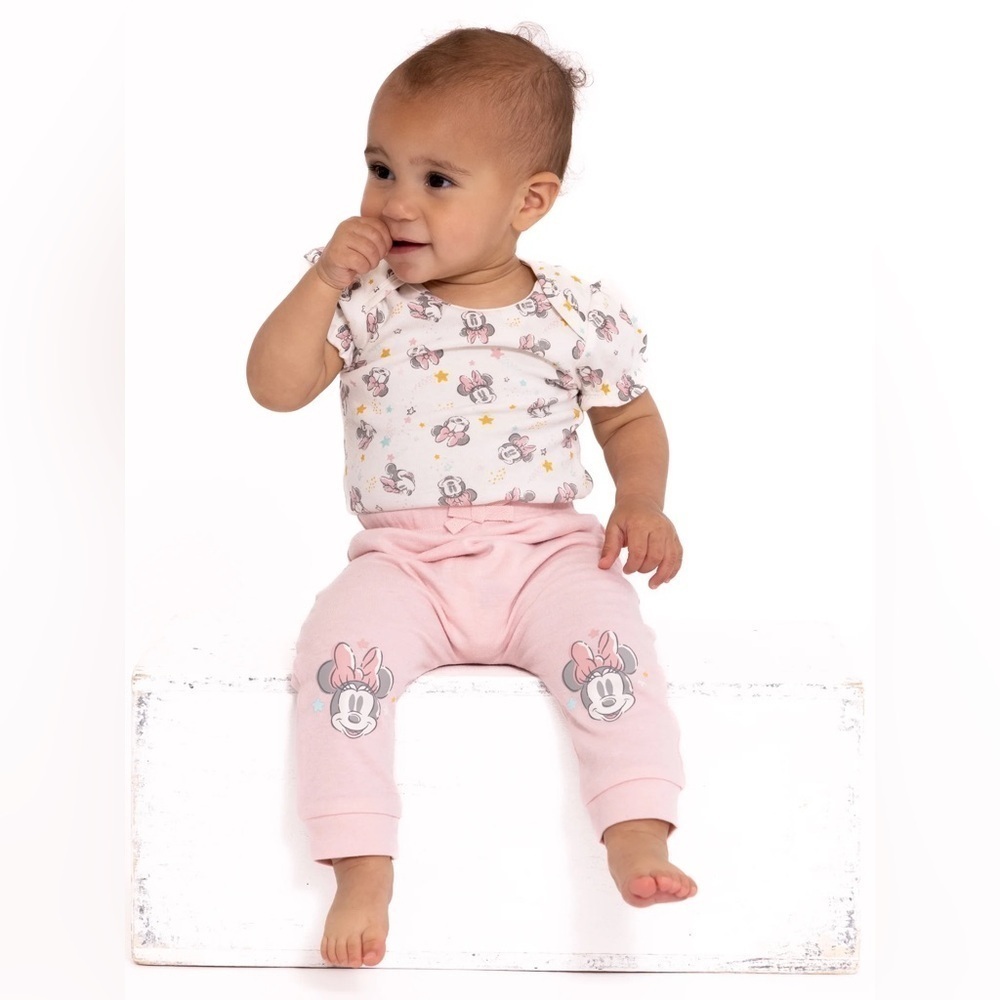 Disney Baby Girl Minnie Mouse Sets Size 3/6 Months 3 Sets Mix N Match